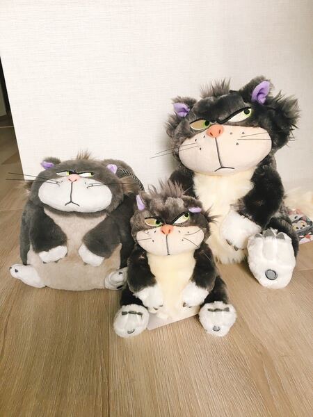 ディズニー ルシファー ぬいぐるみ 3点セット