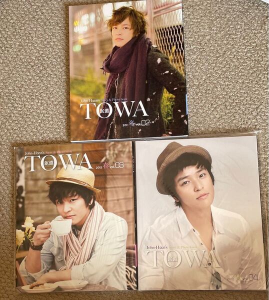 John-Hoon キム ジョンフン 『TOWA〜永遠 春 vol 02.03.04』3冊セット