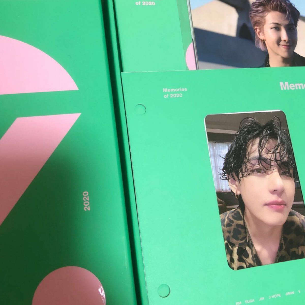 BTS Memories 2020 Blu-ray テヒョン テテ V トレカ 1枚 フォトカード