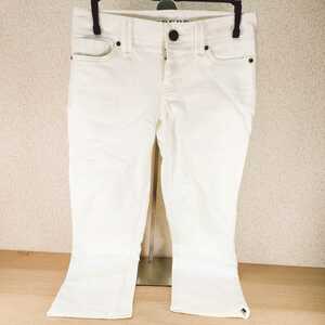 【極美品】BURBERRY LONDON バーバリーロンドン パンツ ズボン サイズ36 ベージュ系 長ズボン ボトムス レディース ホワイト系