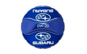 スバル SUBARU 正規品 純正 部品 Genuine parts 0W-20 M42×P4.5 アルミ削り出し オイルフィラーキャップ OIL FILLER CAP パーツ 海外 仕様