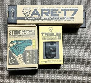 Strike Industries 純正品　Pit Viper Stock FDE セット　未使用　トレポン