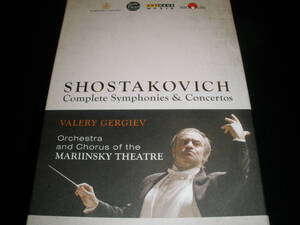  Japanese title attaching DVD records out of production shos octopus - vi chi symphony concerto complete set of works gel gief Mali in ski Paris privilege Shostakovich Gergiev BOX