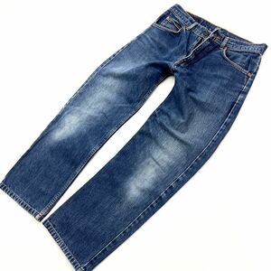 リーバイス ☆ LEVIS 607 良い風合い♪ オレンジタブ デニムパンツ ジーンズ インディゴ W32 アメカジ 古着MIX 自然な色落ち◎■Ja5061