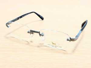 新品　KEN COLLECTION　ケンコレクション　日本製　メガネ　眼鏡　高級感　オシャレ　上品　かっこいい　ツーポイント　チタン　軽い
