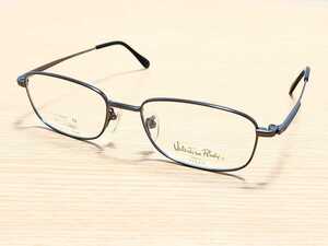 新品　valentino rudy　バレンチノルーディ 日本製　メガネ　眼鏡　高級感　オシャレ　上品　フルリム　チタン　ブラウン系