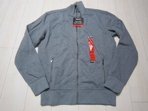 新品 未使用 KIRKLAND Signature カークランド メンズ フルジップ スウェットシャツ ZIP ブルゾン Mサイズ グレー 940096 コストコ