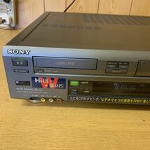 SONY Hi8/S-VHS WV-ST1 現状品_画像5