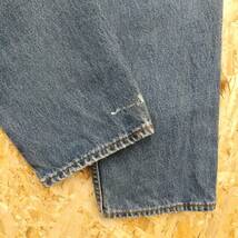 HB585【2003】LEVI'S 505 レギュラーフィット デニムパンツ W34 L30 刻印571 古着 リーバイス ジーンズ【130102000022】_画像10