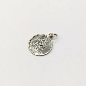 A83[2003]SV925 silver 925 simple coin pendant top accessory necklace top silver[566204000001]