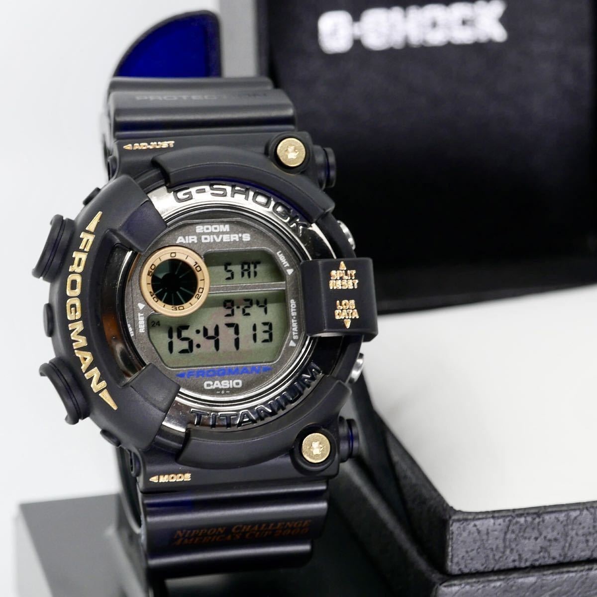 未使用G-SHOCK アメリカズカップ FROGMAN DW-8200AC-9T | nival.ec