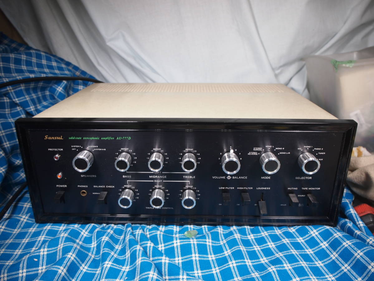 SANSUI AU-D607G EXTRA プリメインアンプ【整備品】 オーディオ機器 