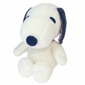 ◆新品　スヌーピー　ぬいぐるみ　ブルーベリーチェック　プラッシュドールM　Snoopy　PEANUTS