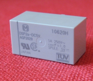 RP01 Panasonic DS power relay [DSP2a-DC5V]2 contact 5A new goods 