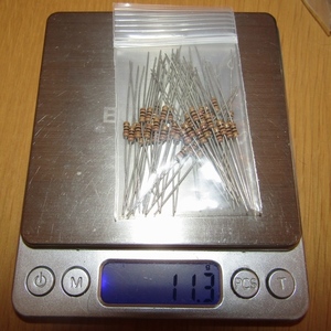 EH02 resistance 39Ω±5% 1/4W 10g and more amount . sale (40~50ps.@ degree ) unused goods 