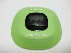 オムロン SleepDesignlite Android&iPhone ねむり時間計 グラスグリーン HSL-002C-G／YJ221010001