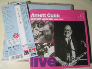 無傷国内CD 伝説のテキサス・テナー アーネット・コブ 蘭ライブ ARNETT COBB/li 