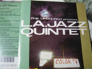 無傷 国内CD L.A.ジャズ・クインテット Jazz Quintet フィル・アップチャーチg ブライアン・ブロンバーグb ハービーメイソンds 西のMJQ /lb