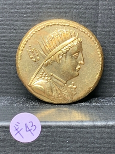 Ω古代ギリシャ 王神 ステーター ドラクマ ローマ 紀元前 コイン 復刻レプリカ レアメダル 古代銭硬貨古銭金貨系 レア記念　ぎ43