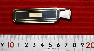No.2114 Vintages труба tobaco для нож * чёрный лаковый руль * нож любитель для необычный товар * негодный номер товар 