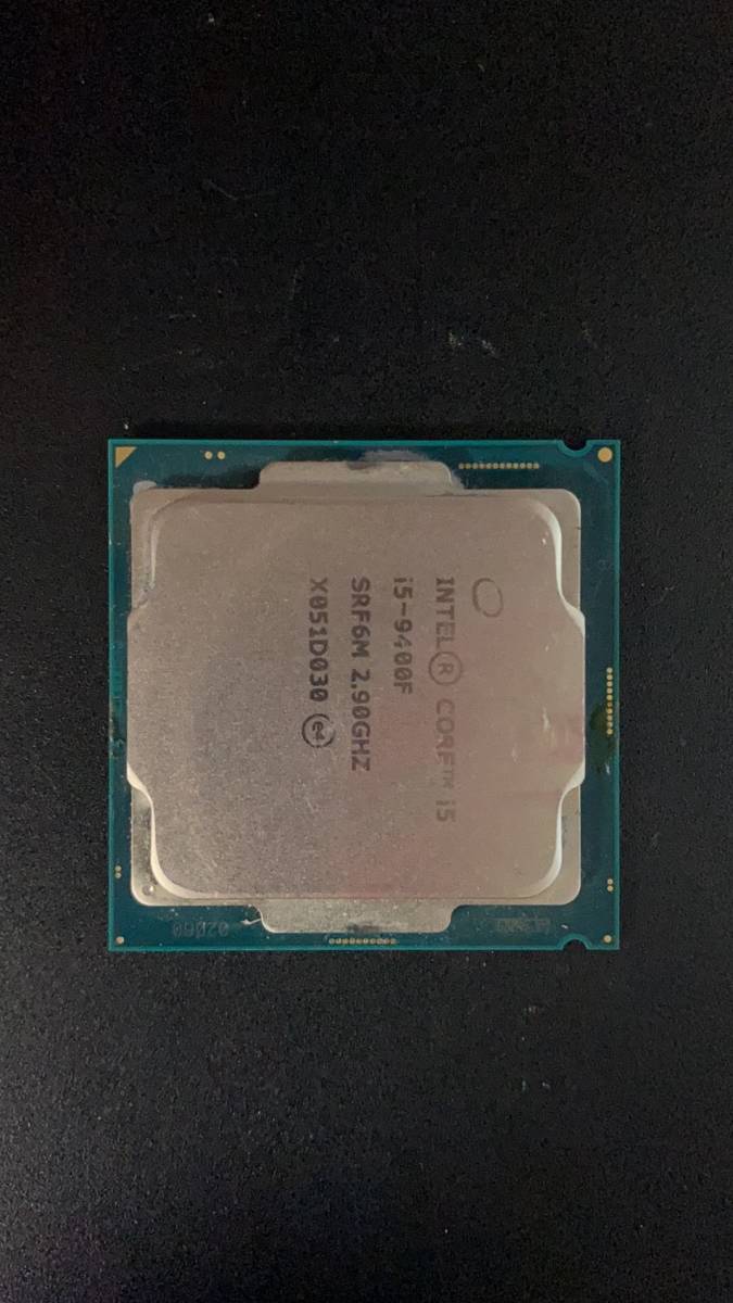 Intel i5 9400F CPU単体 中古 PCパーツ PC/タブレット 家電・スマホ・カメラ 流行に