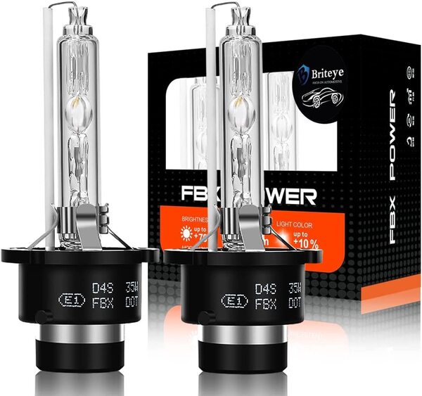 『送料無料』車用 ヘッドライト HID D4S 8000K 高輝度 純正交換用 HID バルブ D4S 35W 12V 2年間の保証(2個入)Br ランプ