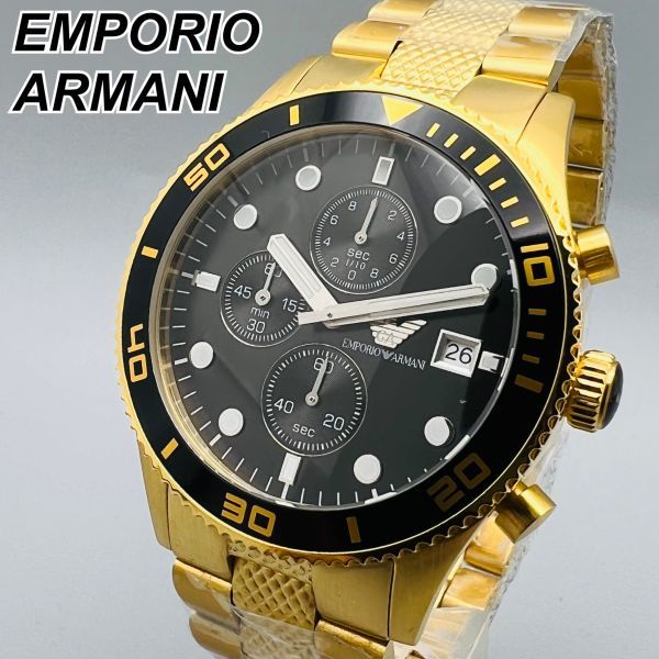 売れ筋】【売れ筋】エンポリオ アルマーニ AR-6060 クロノグラフ