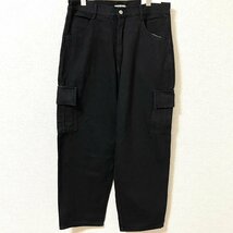 (^w^)b ゲス デットストック フラッシャー付き！90s ヴィンテージ カーゴ ワイド シェフ デニム パンツ ボトムス GUESS ６ポケット W32_画像1