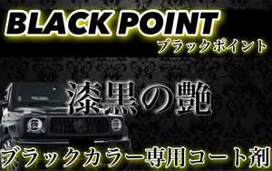 BLACKPOINT 超絶疎水性 スーパーガラスコーティング剤 500ml(超光沢ガラス被膜！限定販売！超持続！超防汚！ムラ無し！施工簡単！)