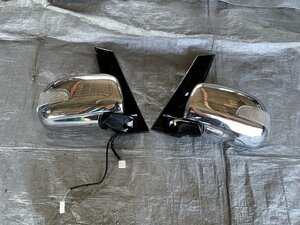  Alphard ANH10 left right plating door mirror set turn signal attaching selling out! control number 323969
