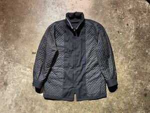 COMME des GARCONS HOMME AD1990 裏地 キルティング ジップアップ ブルゾン コムデギャルソンオム 90s 1990s HJ-080780