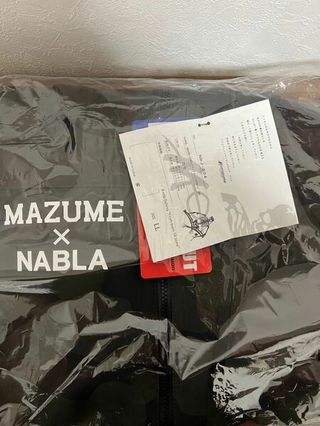 mazume×NABAJAPAN マズメ×ナブラジャパン　ウインドカットジャケト　2022リミテッド　XL カモ　新品未使用