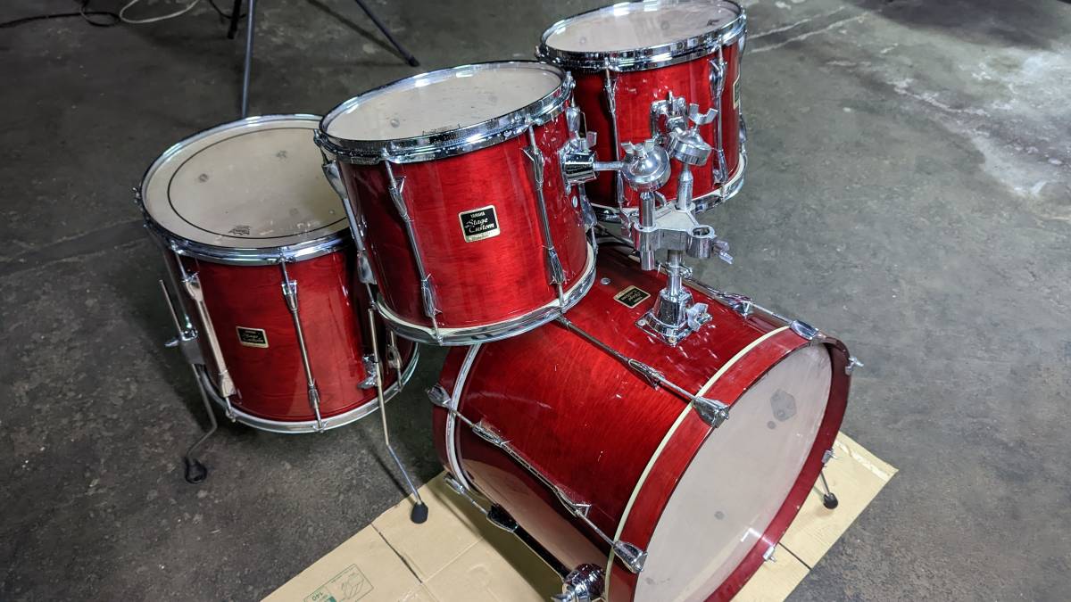 大特価在庫 美品 TT 912RD 12インチ YD9000 ドラム 日本製 タム ヤマハ