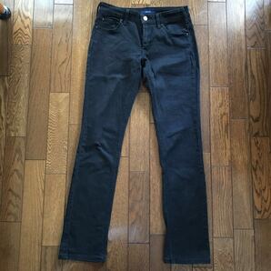 SOMETHING サムシング ストレッチデニム ブラック 黒 サイズ27 GS262 デニムパンツ