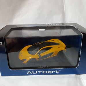 絶版 未開封 AUTOart 1/43 マクラーレン P1 ワンオーナー品 McLAREN VOLCANO YELLOW