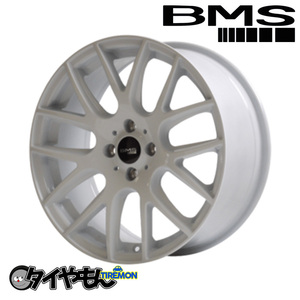 BMS M72-G2 17インチ 4H100 7.5J +43 1本 ホイール グロスホワイト BMW ミニ mini R50 R52 R53 R54 R55 R56