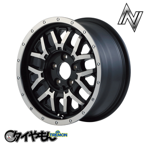 MID マルカ NITRO POWER M27 グレネード 16インチ 5H139.7 5.5J +20 1本 ホイール セミグロスブラック ジムニー