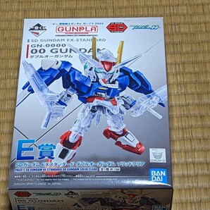 E賞 SDガンダム EXスタンダードダブルオーガンダム ソリッドクリア