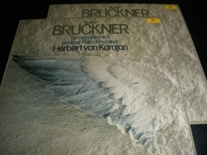カラヤン 70s ブルックナー 交響曲 第8番 ハース版 ベルリン・フィルハーモニー管弦楽団 オリジナル リマスター 紙 美品