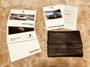 ◆◆◆Porsche ポルシェ 987型 ケイマン/ケイマンS◆◆取扱説明書セット 2011年モデル◆◆◆