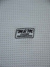 M&M WAFFLE L/S T-SHIRT(22-MT-021) /WHITE/XLsize/新品・未使用/10%OFF_画像5