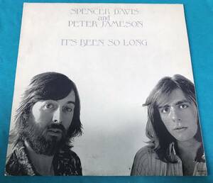 LP●Spencer Davis And Peter Jameson / It's Been So Long USプロモ盤Mediarts 41-11