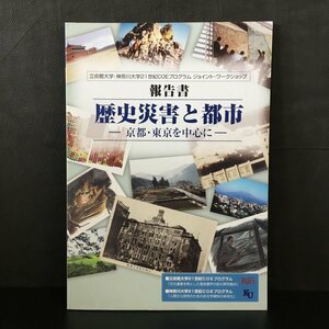 歴史災害と都市　京都・東京を中心に　報告書　(立命館大学・神奈川大学21世紀COEプログラムジョイント・ワークショップ)