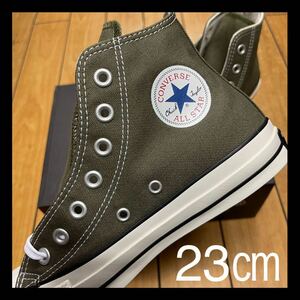 ☆限定色☆CONVERSE ALLSTAR 100 COLORS HI コンバース　オールスター　100 カラーズ　ハイ　オリーブ　チャックテイラー　レディース