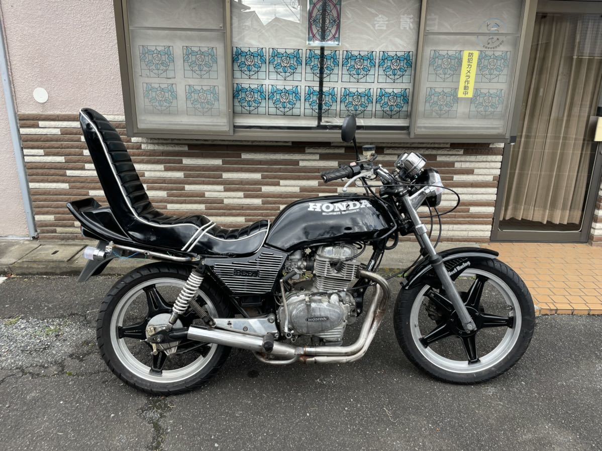 cb250t 三段シート-