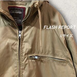 FLASH REPORT フラッシュリポート　マウンテンパーカー　ジャケット　L