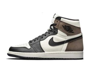 国内正規品 新品 黒タグ 26.5cm NIKE AIR JORDAN 1 HIGH OG SAIL DARK MOCHA エアジョーダン ハイ ダークモカ モカ トラビス フラグメント