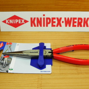 クニペックス ロング ラジオペンチ *KNIPEX 2611-200SB ノーズプライヤー *正規輸入品保証の画像2