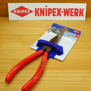 クニペックス ロング ラジオペンチ *KNIPEX 2611-200SB ノーズプライヤー *正規輸入品保証の画像8
