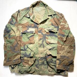 米軍放出品 実物 海兵隊 USMC 仕様 ウッドランド 迷彩 ジャケット Ｌサイズ程度 上着